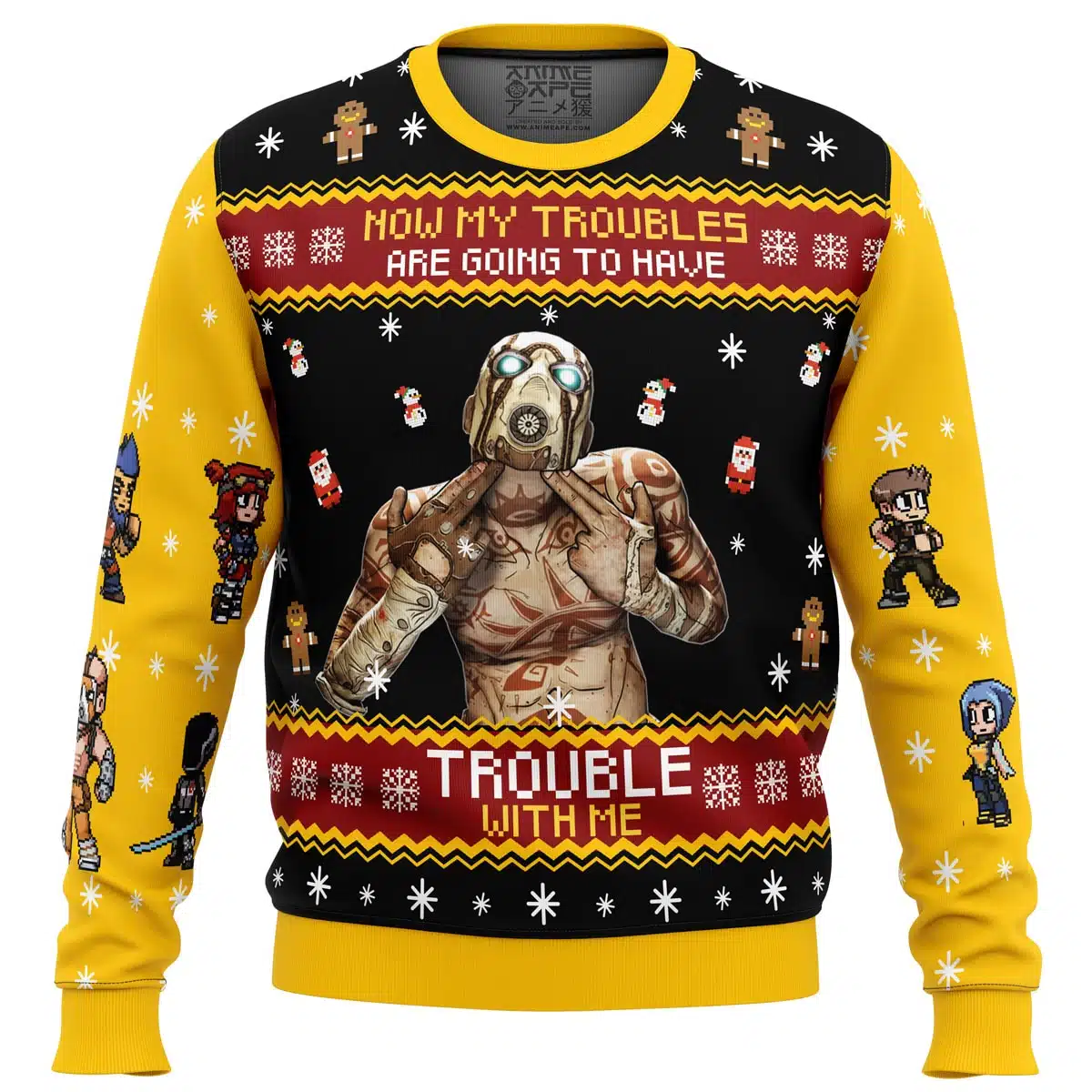 Buildercar - Borderlands Ugly Christmas Sweater