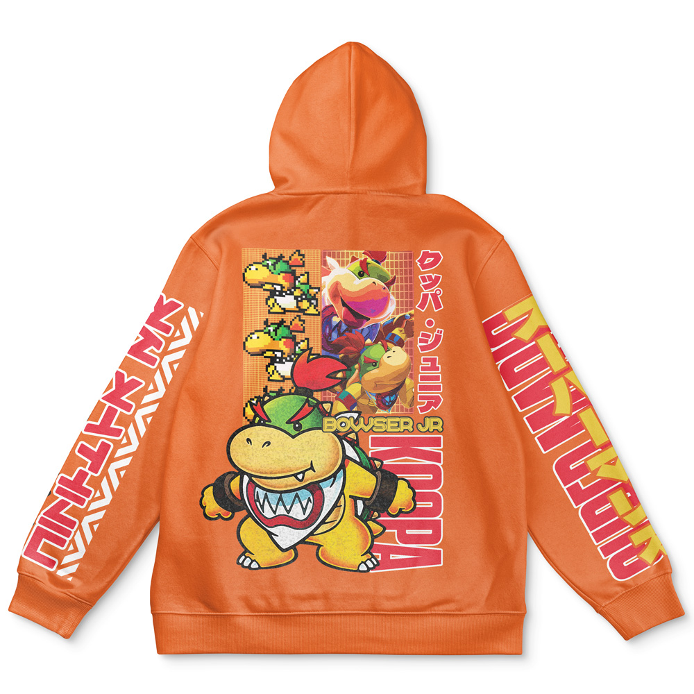 Buildercar - Bowser Jr. Mario Bros Streetwear Hoodie