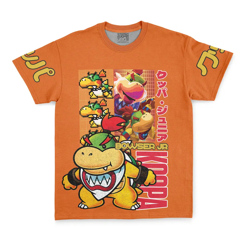 Buildercar - Bowser Jr. Mario Bros Streetwear T-Shirt
