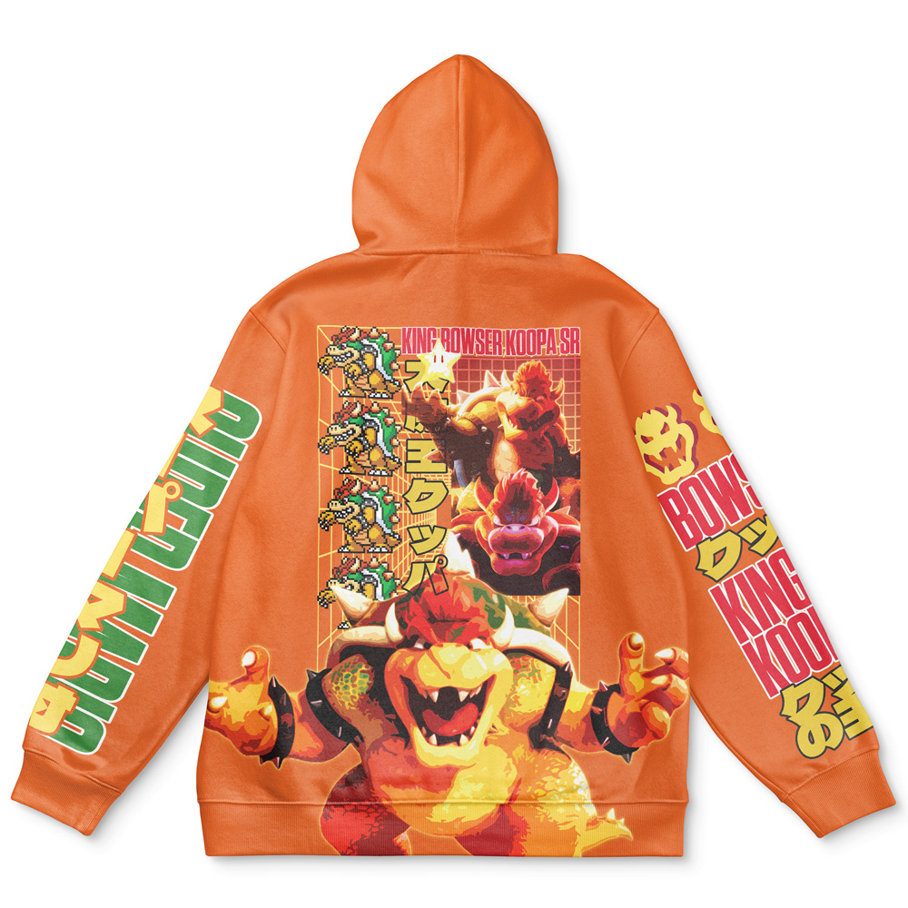 Buildercar - Bowser Mario Bros Streetwear Hoodie