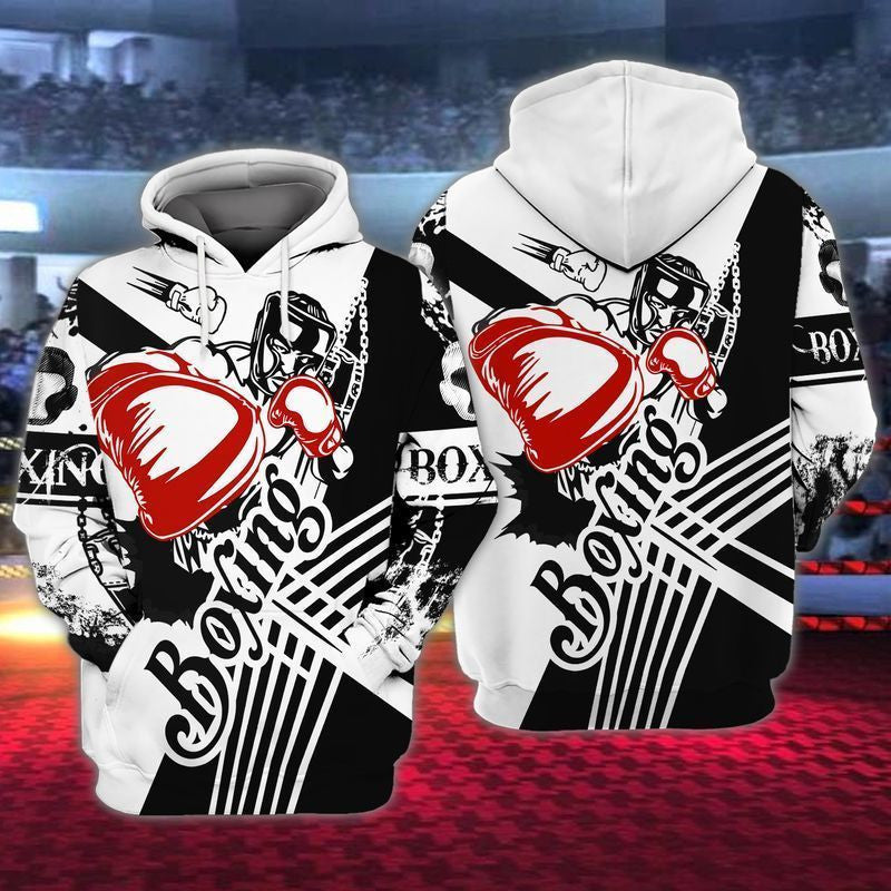 Buildercar - Boxing Punch For Men And Women 3d Hoodie