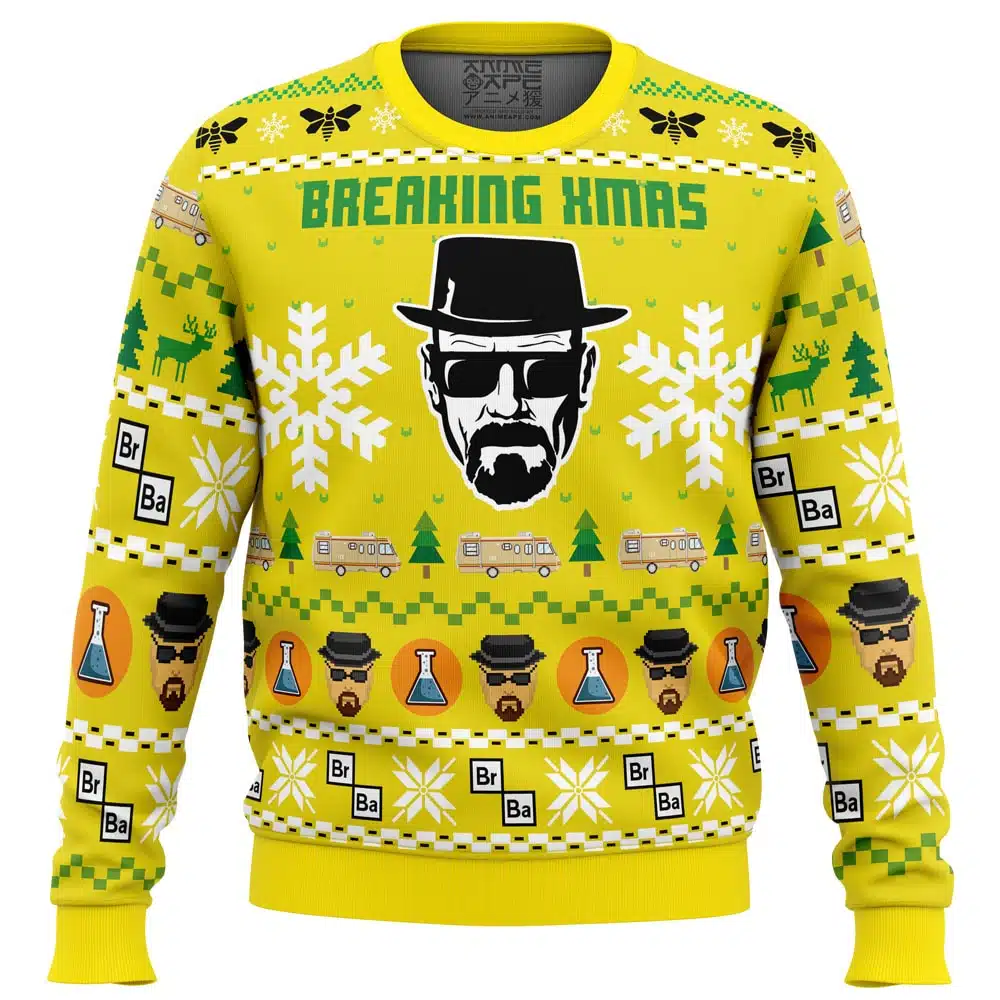 Buildercar - Breaking Xmas Breaking Bad Ugly Christmas Sweater