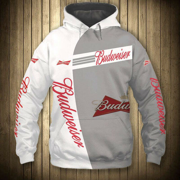 Buildercar - Budweiser King Beer 5k414 Fan Gift Stylist Unisex Cartoon 3d Hoodie 1366