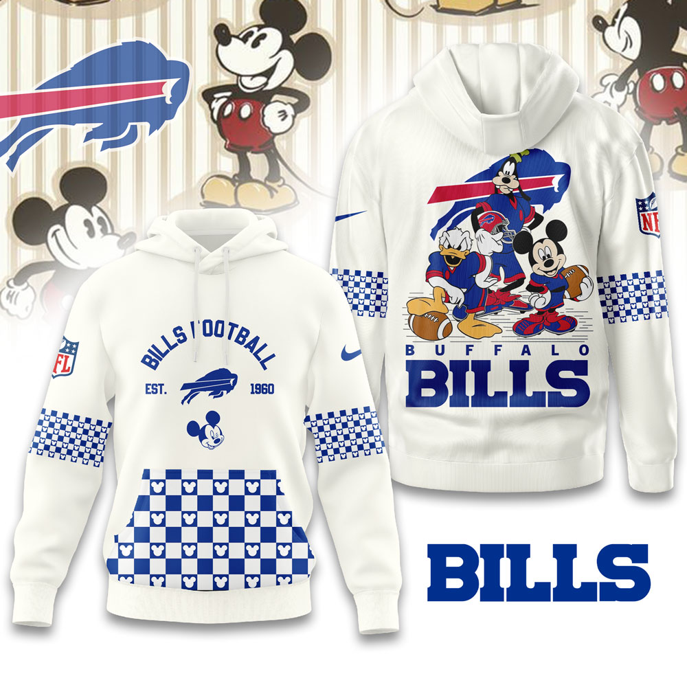 Buildercar - Buffalo Bills | Premium NFL Game Day Disney Hoodie
