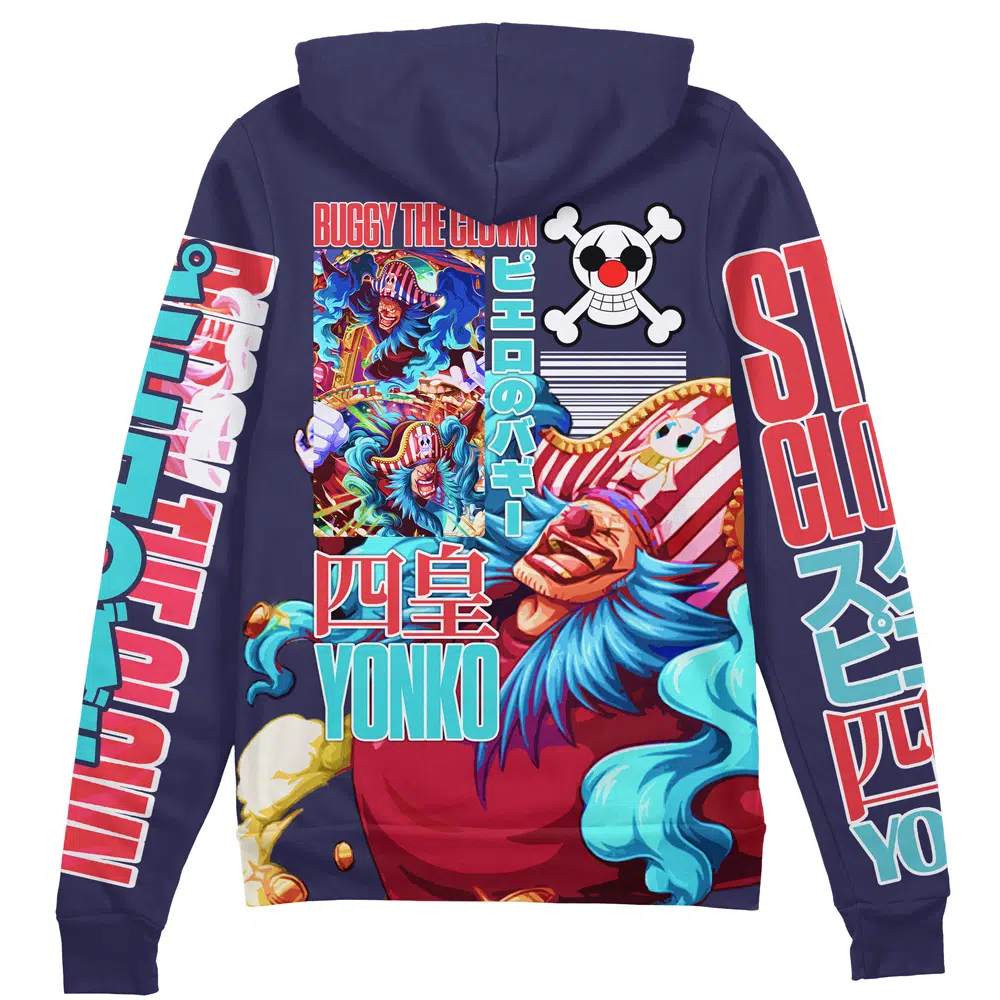 Buildercar - Buggy One Piece Streetwear Zip Hoodie Jacket