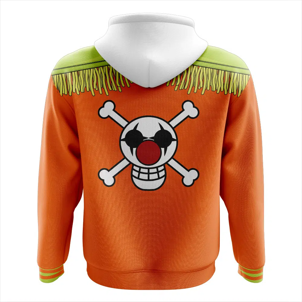 Buildercar - Buggy The Clown One Piece Zip Hoodie Jacket