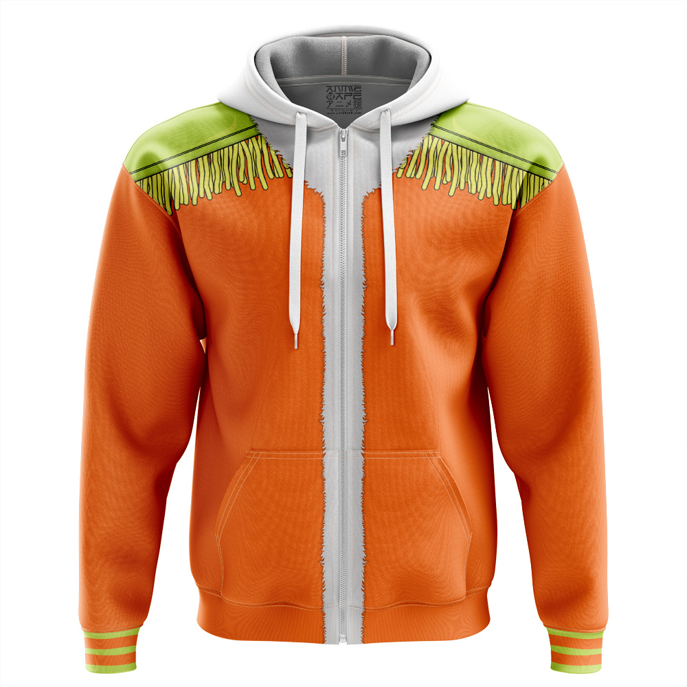 Buildercar - Buggy The Clown One Piece Zip Hoodie Jacket - Image 2