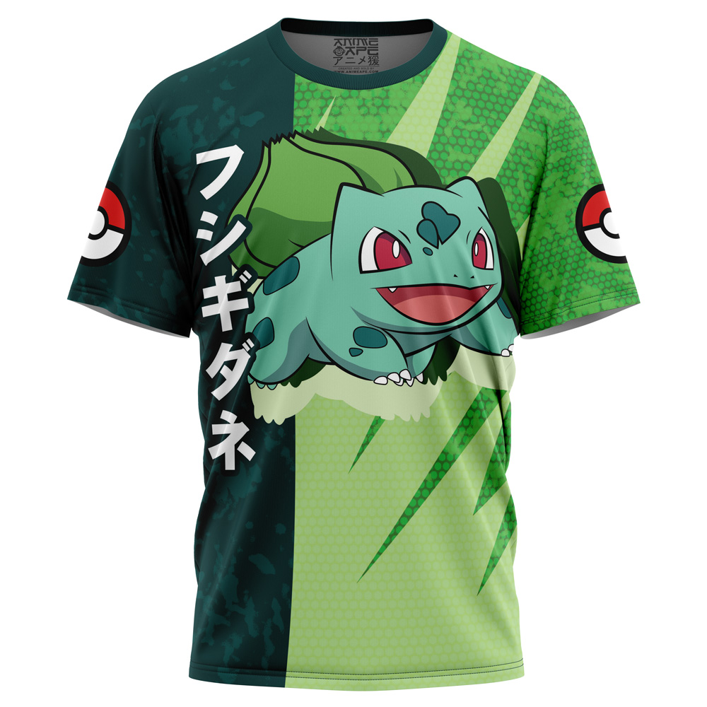 Buildercar - Bulbasaur Attack Pokemon T-Shirt
