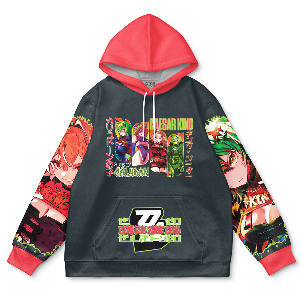 Buildercar - Caesar King Zenless Zone Zero Streetwear Hoodie