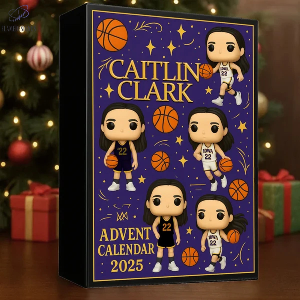 Buildercar - Caitlin Clark Advent Calendar 2025 -2D Acrylic
