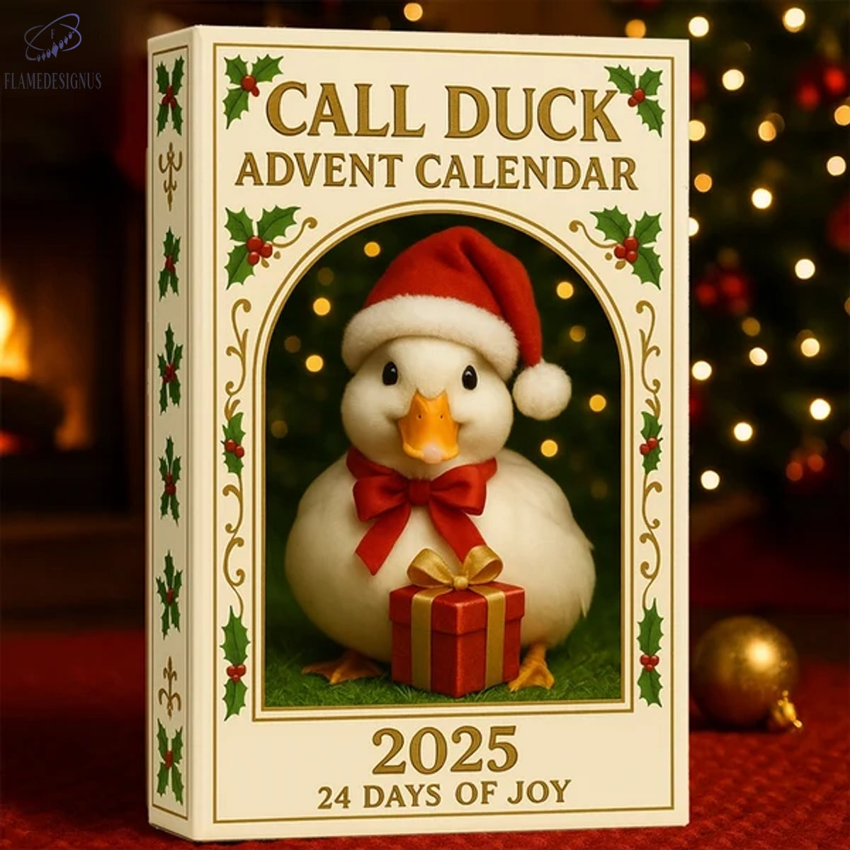 Buildercar - Call Duck Advent Calendar 2025 -2D Acrylic
