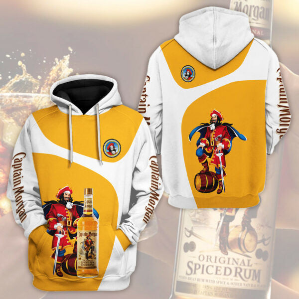 Buildercar - Captain Morgan 3d Hoodie 2 251