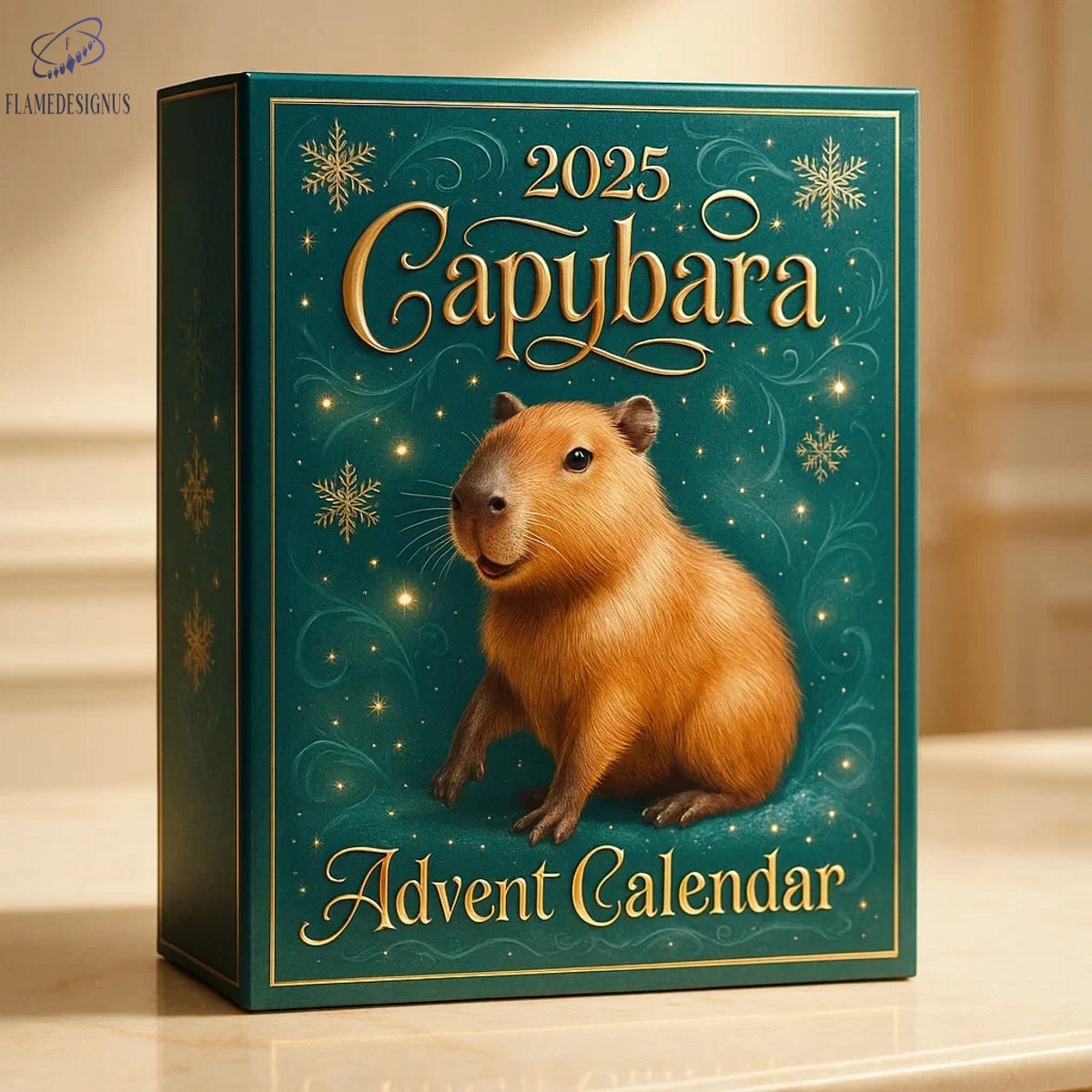 Buildercar - Capybara Advent Calendar 2025 -2D Acrylic