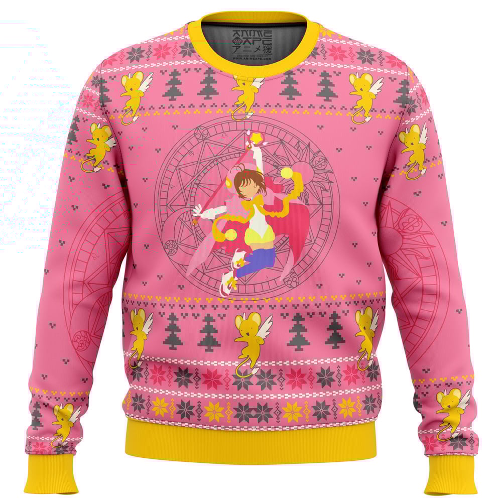 Buildercar - Cardcaptor Sakura Ugly Christmas Sweater