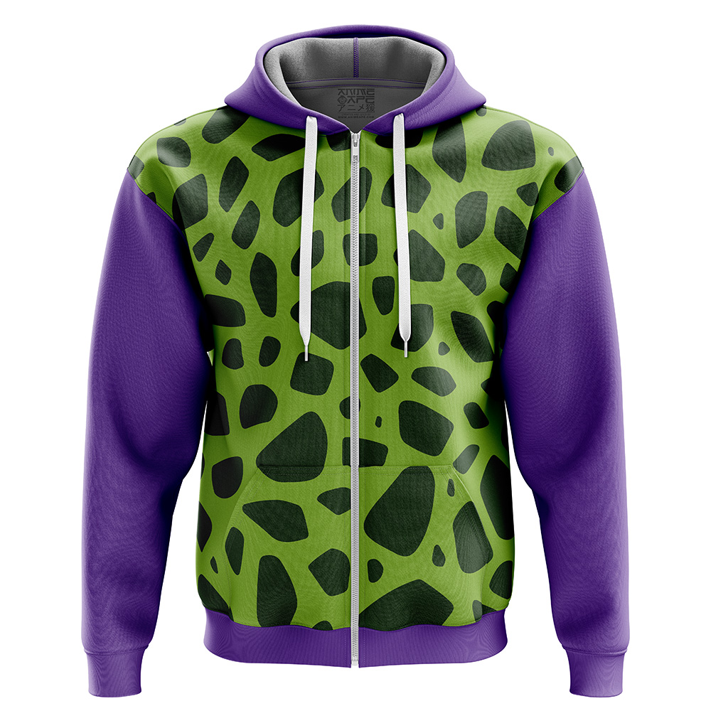 Buildercar - Cell Dragon Ball Z Zip Hoodie Jacket