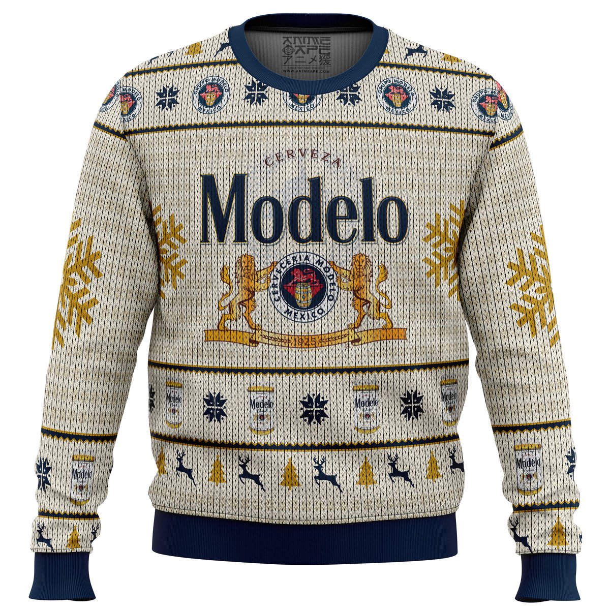 Buildercar - Cerveza Modelo Ugly Christmas Sweater