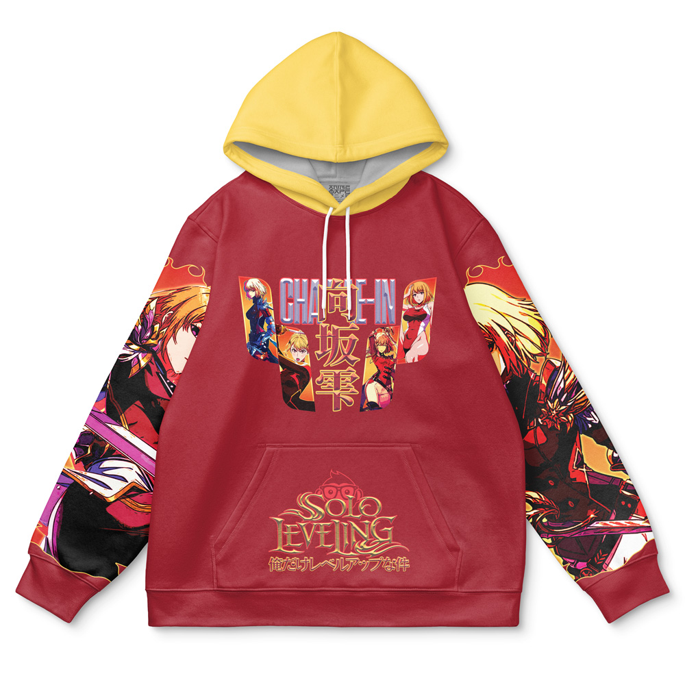 Buildercar - Cha Hae-In Solo Leveling Streetwear Hoodie - Image 2