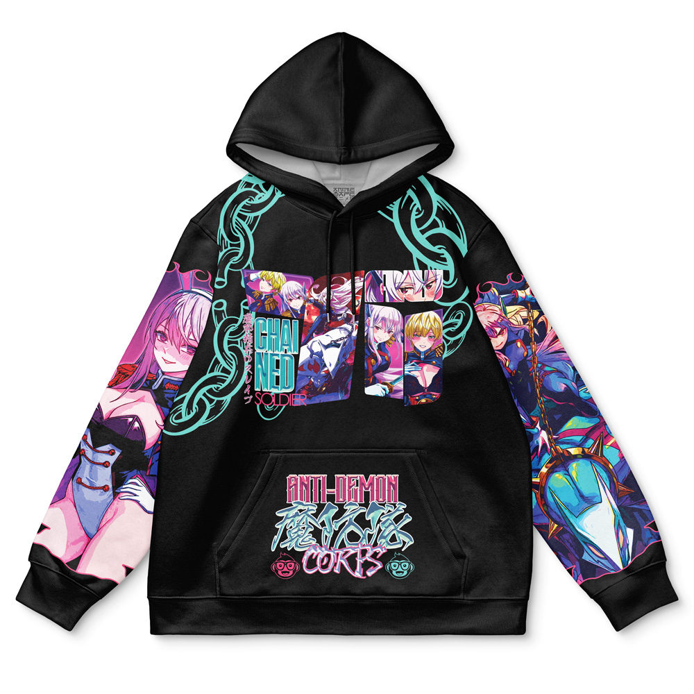 Buildercar - Chained Soldier Streetwear Hoodie - Image 2