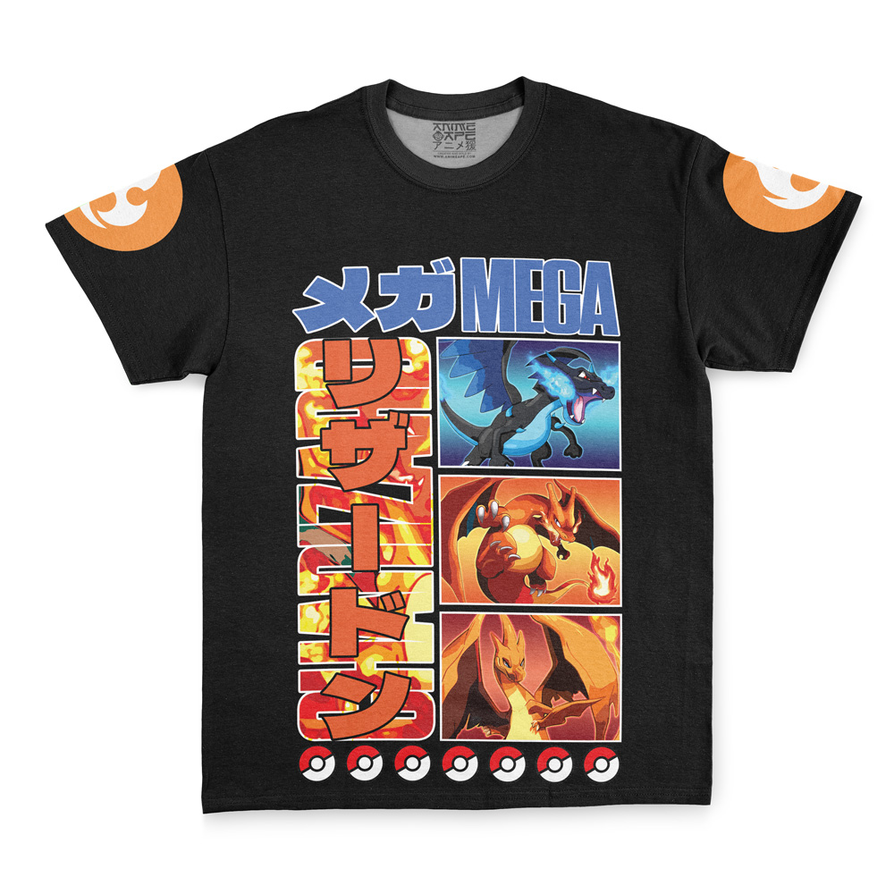 Buildercar - Charizard Pokemon Streetwear T-Shirt