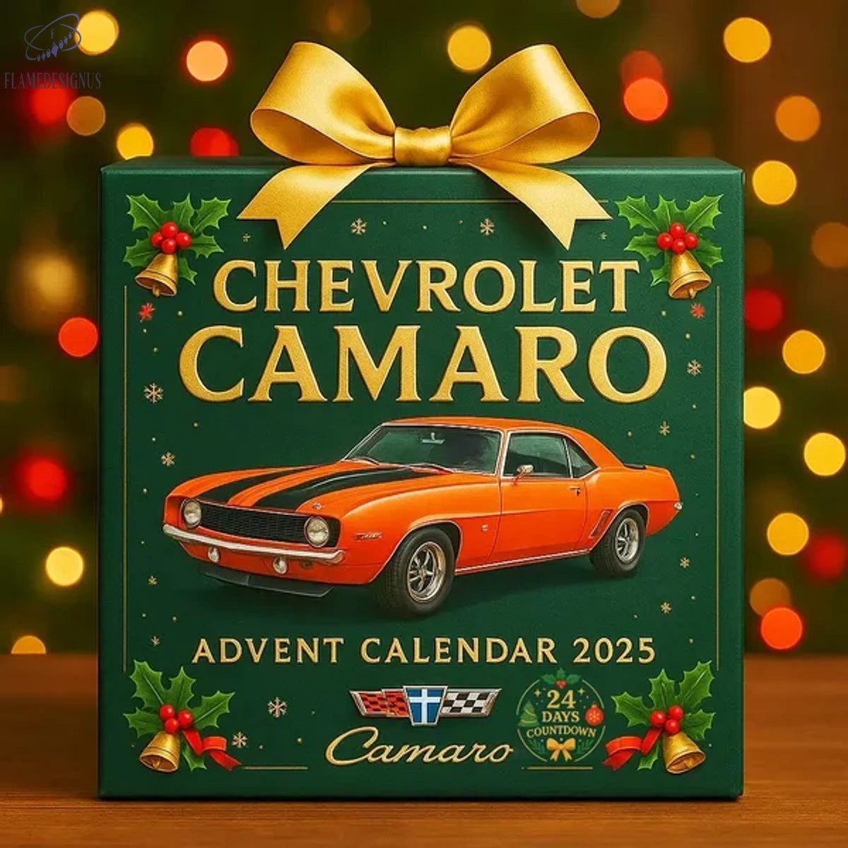 Buildercar - Chevrolet Camaro Advent Calendar 2025 -2D Acrylic