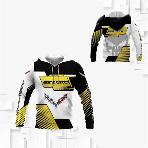 Buildercar - Chevrolet Corvette Shirt Fan Gift 772, Stylist Unisex 3d Hoodie 1163