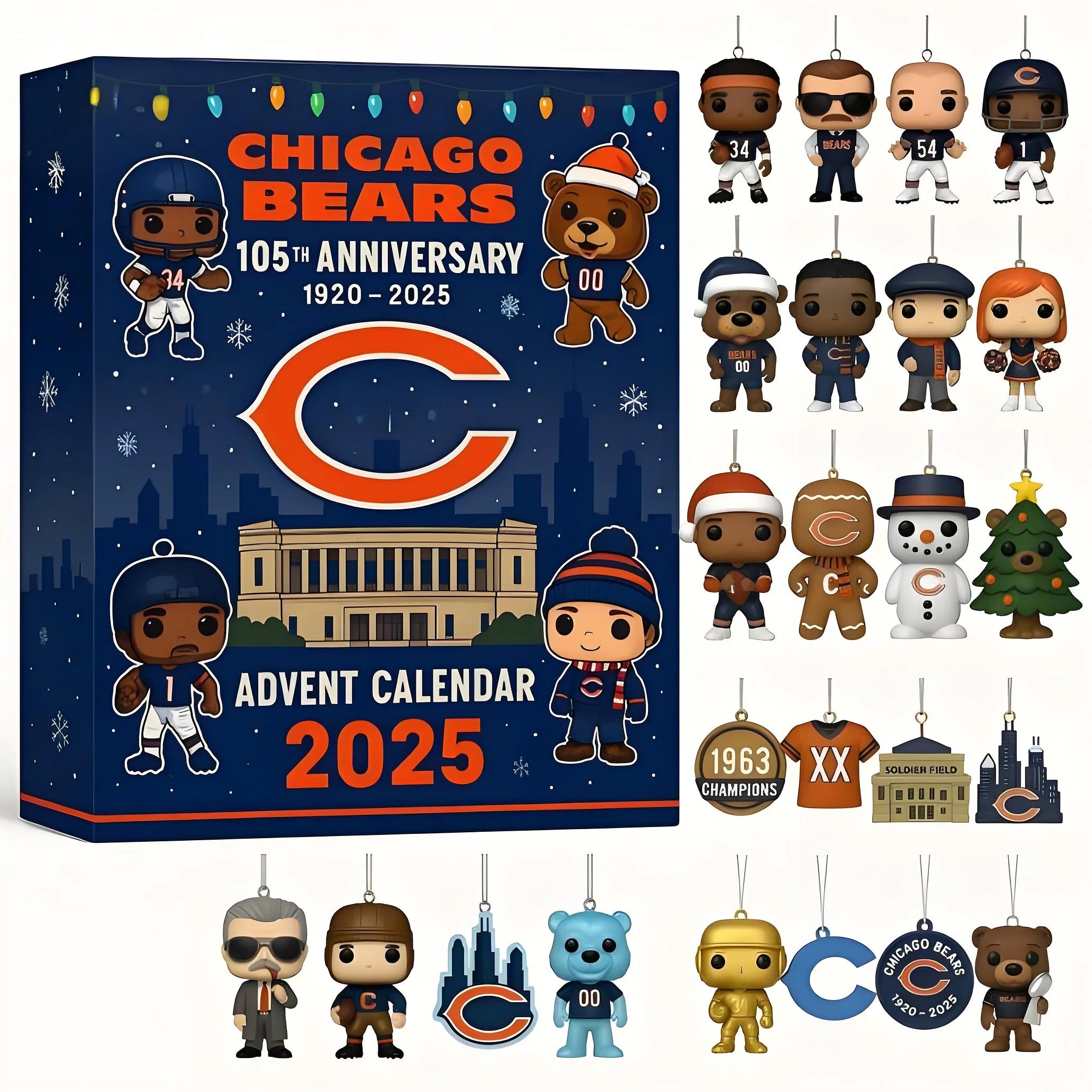 Buildercar - Chicago BeArsenal 105th Anniversary 2025 Advent Calendar
