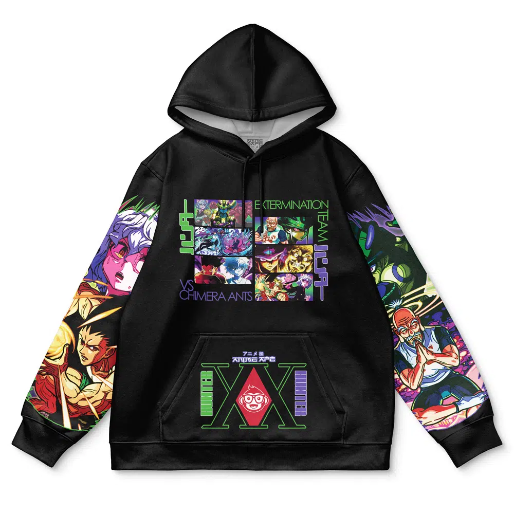 Buildercar - Chimera Ant Arc Hunter x Hunter Streetwear Hoodie - Image 2