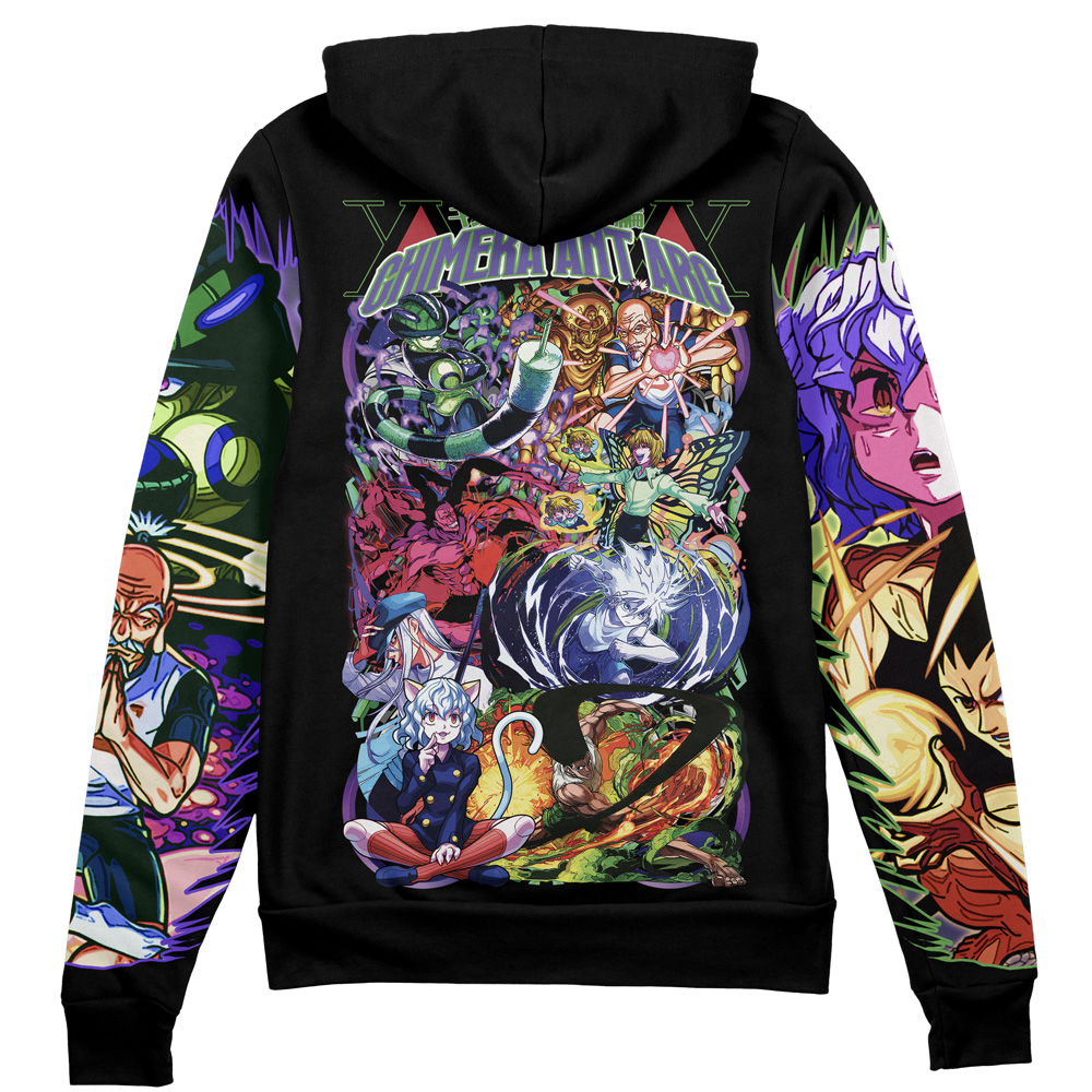 Buildercar - Chimera Ant Arc Hunter x Hunter Streetwear Zip Hoodie Jacket