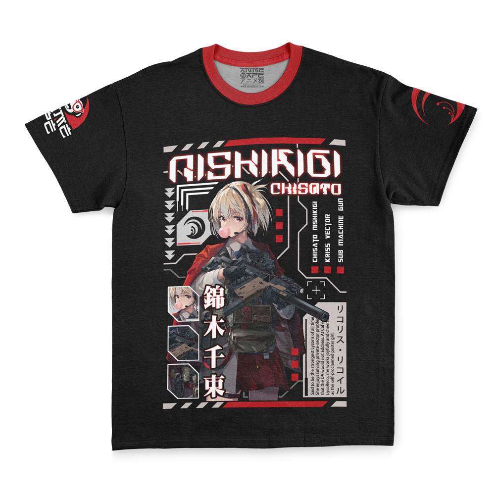Buildercar - Chisato Nishikigi Lycoris Recoil Streetwear T-Shirt