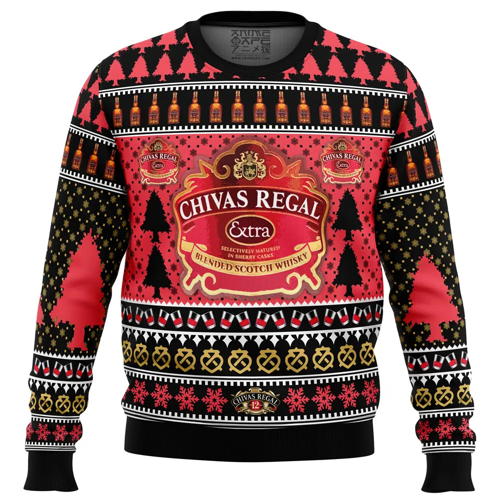 Buildercar - Chivas Regal Ugly Christmas Sweater
