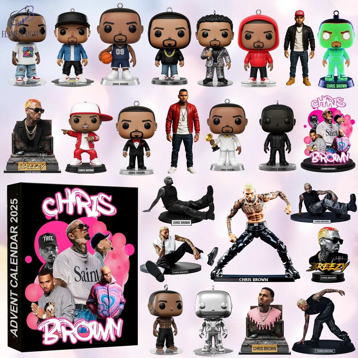 Buildercar - Chris Brown Advent Calendar 2025 -2D Acrylic