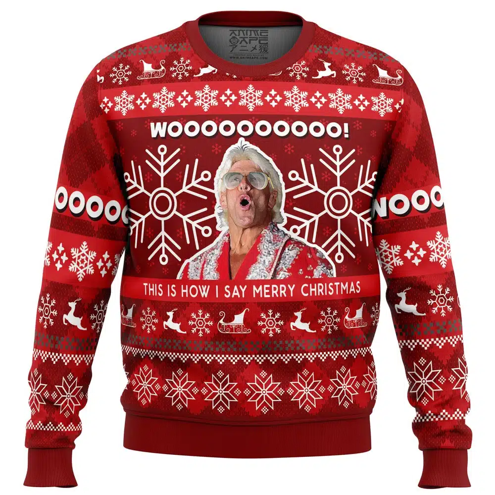 Buildercar - Christmas Flair Pro Wrestling Ugly Christmas Sweater