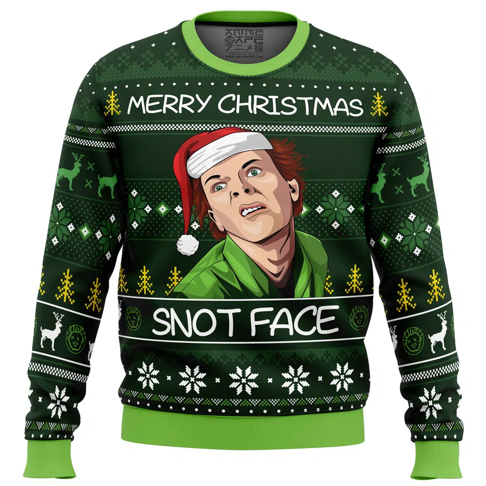 Buildercar - Christmas Fred Drop Dead Fred Ugly Christmas Sweater