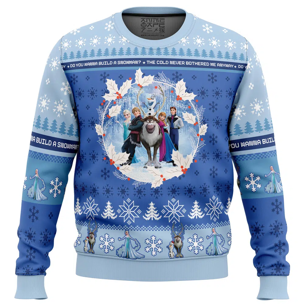 Buildercar - Christmas Frozen Ugly Christmas Sweater