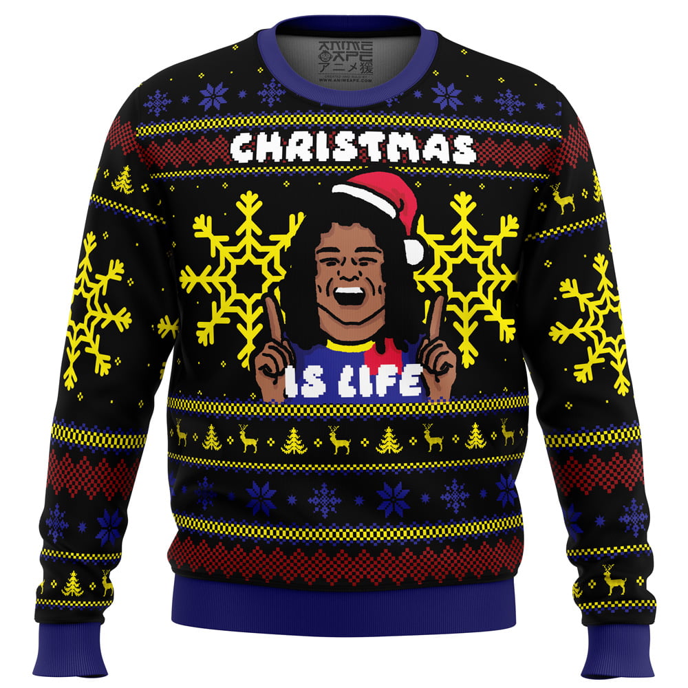 Buildercar - Christmas is Life Dani Rojas Ugly Christmas Sweater