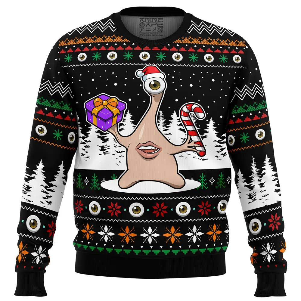 Buildercar - Christmas Migi Parasyte Ugly Christmas Sweater