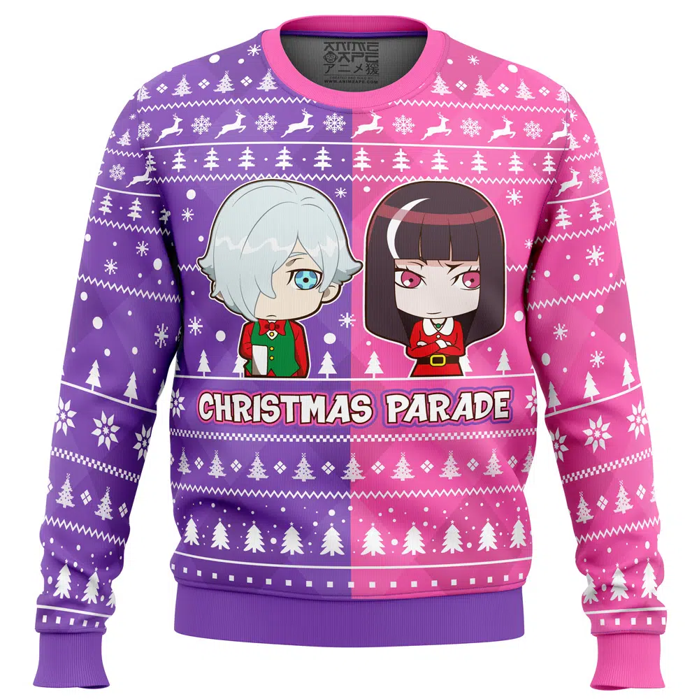 Buildercar - Christmas Parade Death Parade Ugly Christmas Sweater