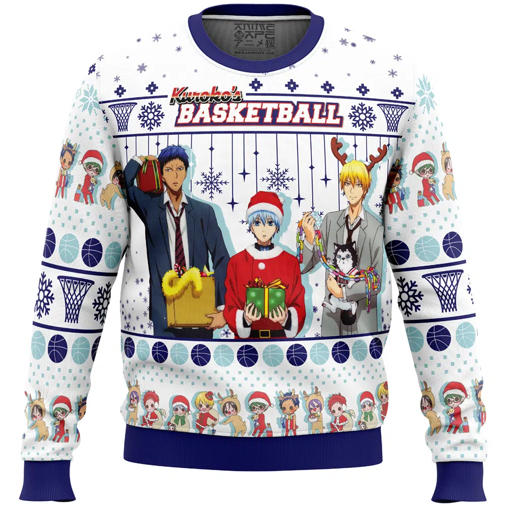 Buildercar - Christmas Party Kuroko's Basketball Ugly Christmas Sweater