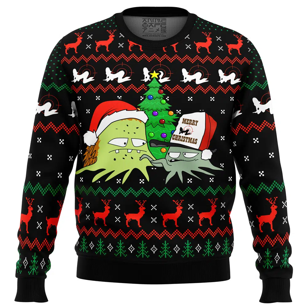 Buildercar - Christmas Squid Squidbillies Ugly Christmas Sweater