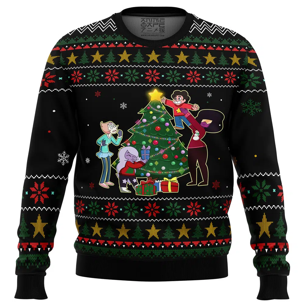 Buildercar - Christmas Steven Steven Universe Ugly Christmas Sweater