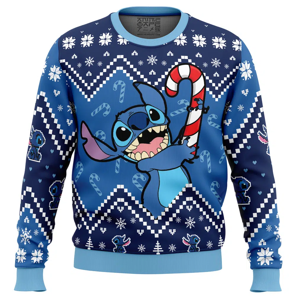 Buildercar - Christmas Stitch Disney Ugly Christmas Sweater