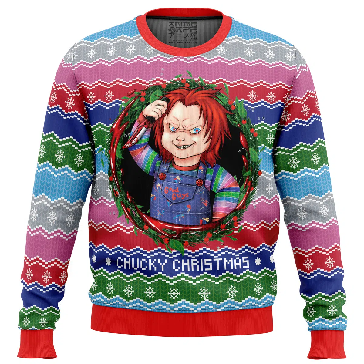 Buildercar - Chucky Christmas Ugly Christmas Sweater