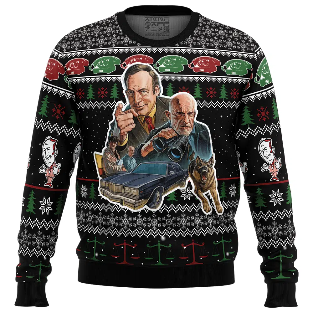 Buildercar - Classic Better Call Saul Ugly Christmas Sweater