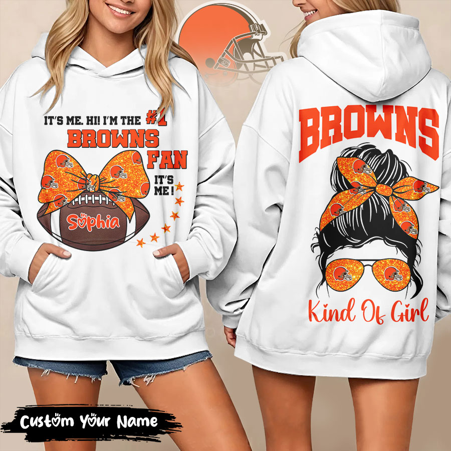 Buildercar - Cleveland Browns Premium NFL KIndianapolis Colts Of Girl Hoodie