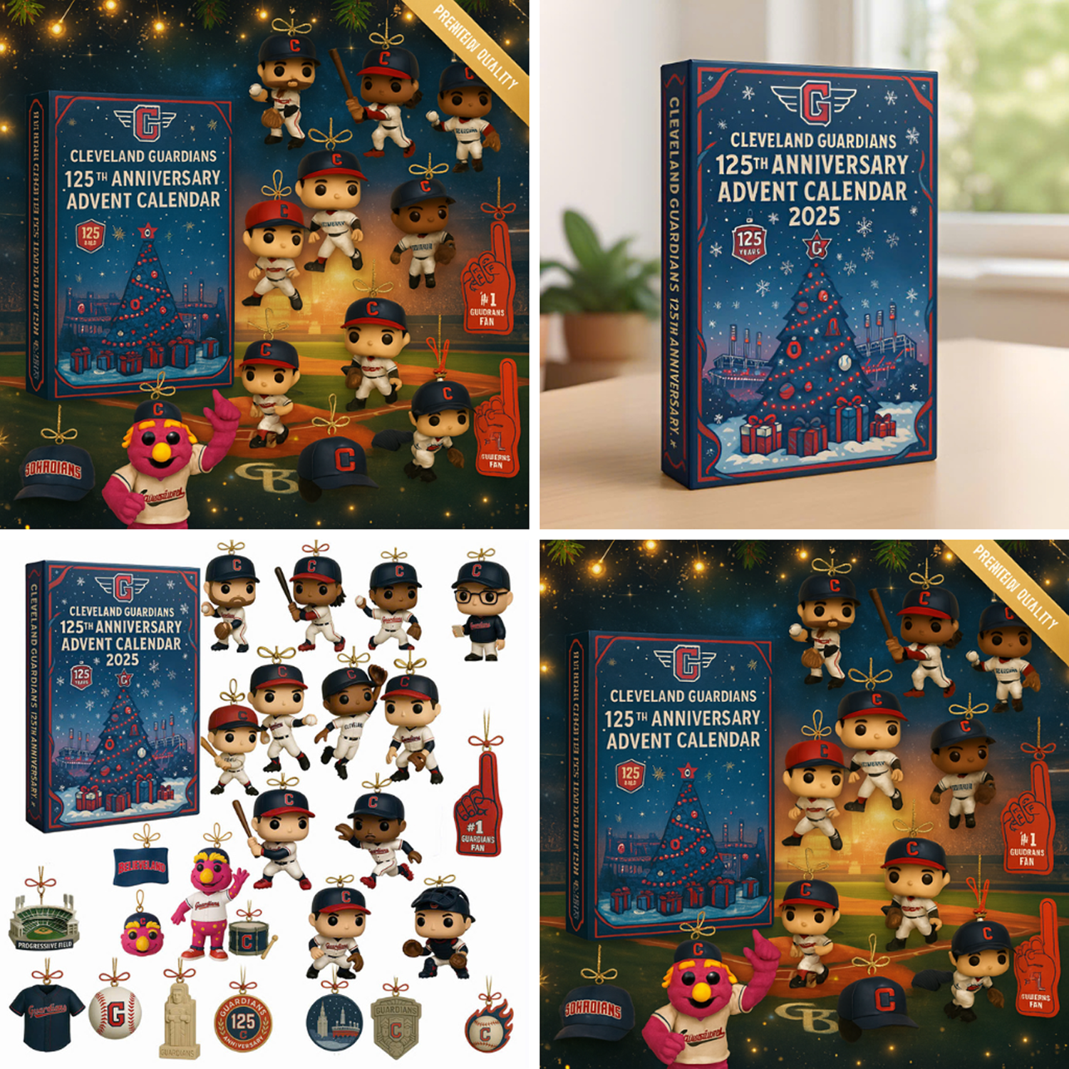 Buildercar - Cleveland Browns x MLB Advent Calendar