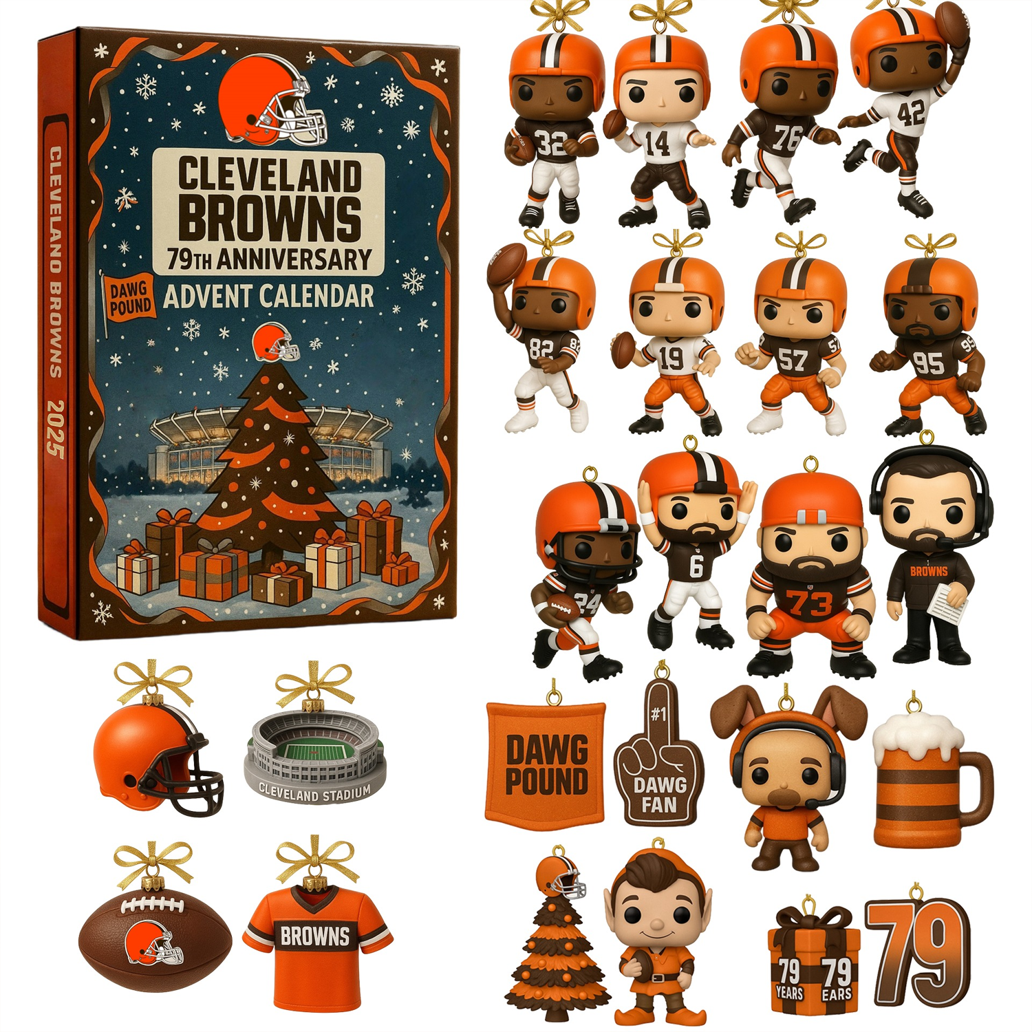 Buildercar - Cleveland Browns x NFL Anniversary Advent Calendar