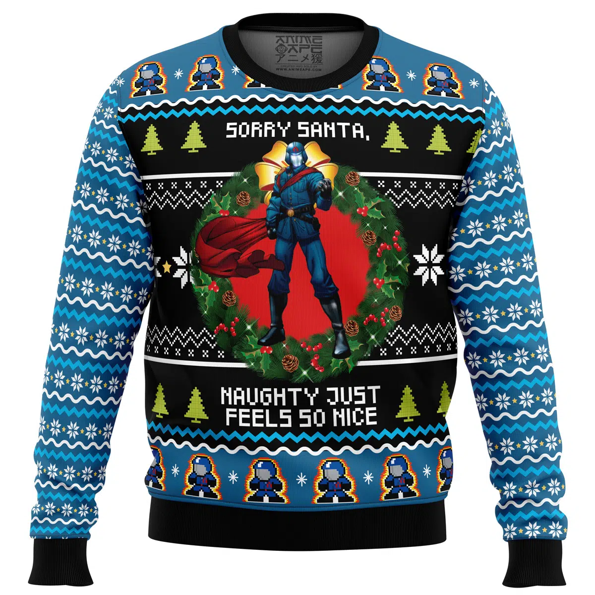 Buildercar - Cobra Commander Christmas Ugly Christmas Sweater
