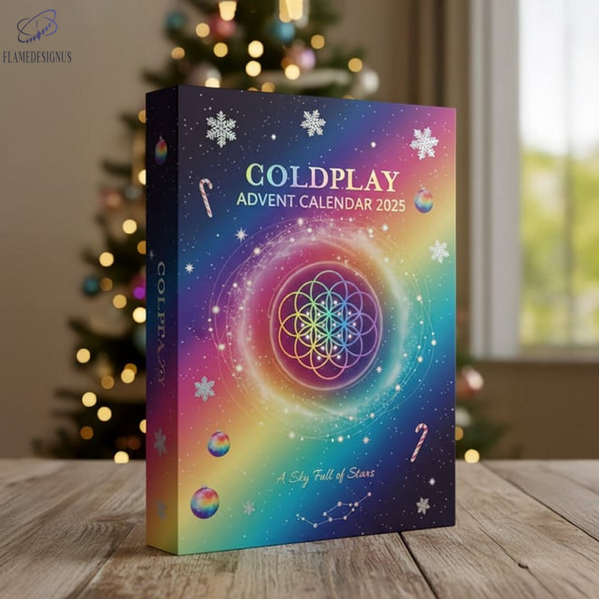 Buildercar - Coldplay Advent Calendar 2025 -2D Acrylic