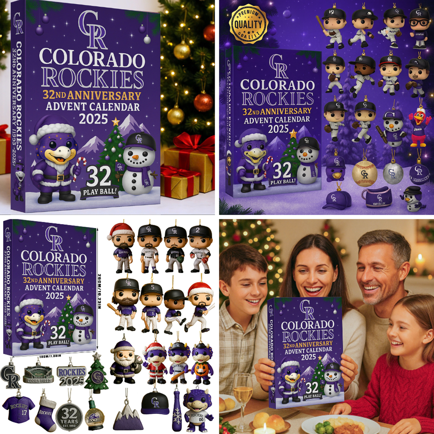 Buildercar - Colorado Rockies x MLB Advent Calendar