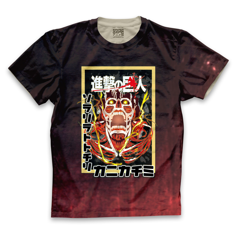Buildercar - Colossal Titan Attack on Titan Streetwear T-Shirt
